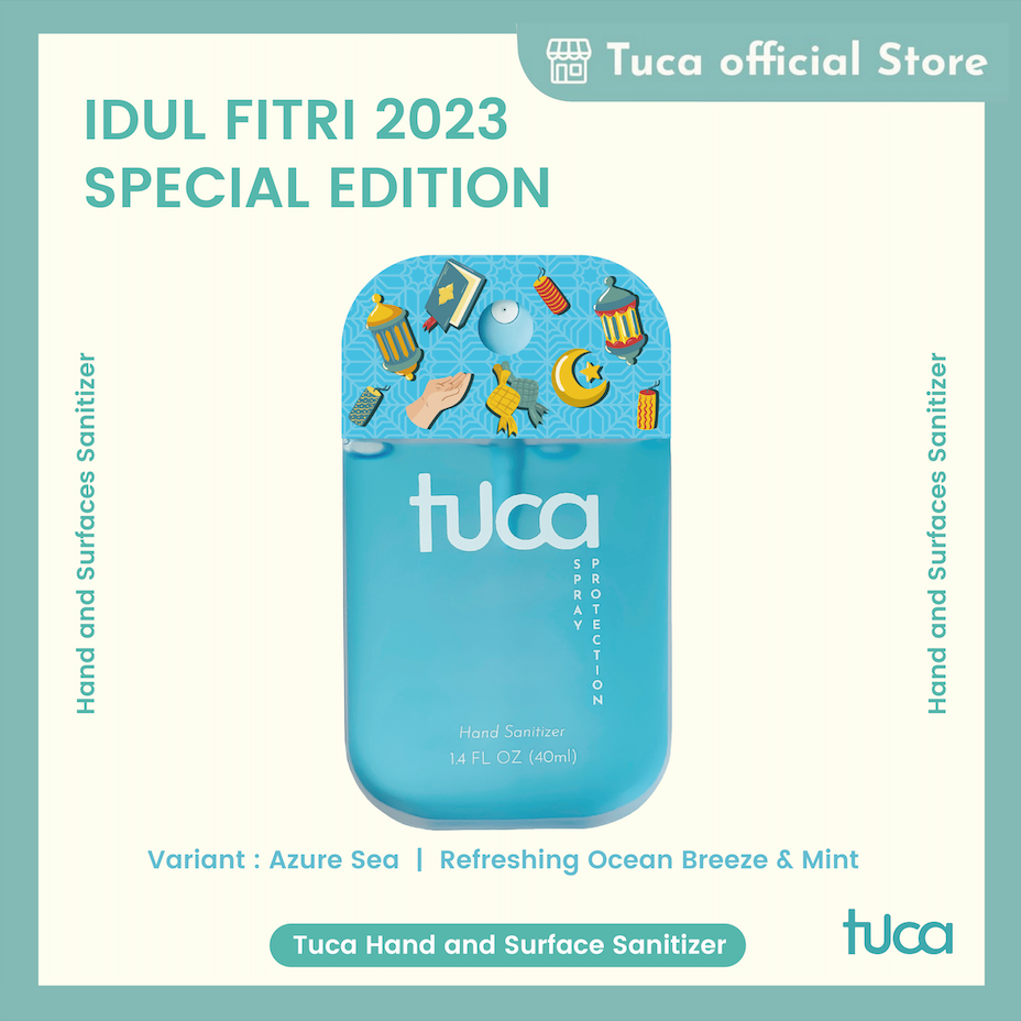 Tuca Idul Fitri Special Design Hampers - Hand Sanitizer & Surface Sanitizer Gift