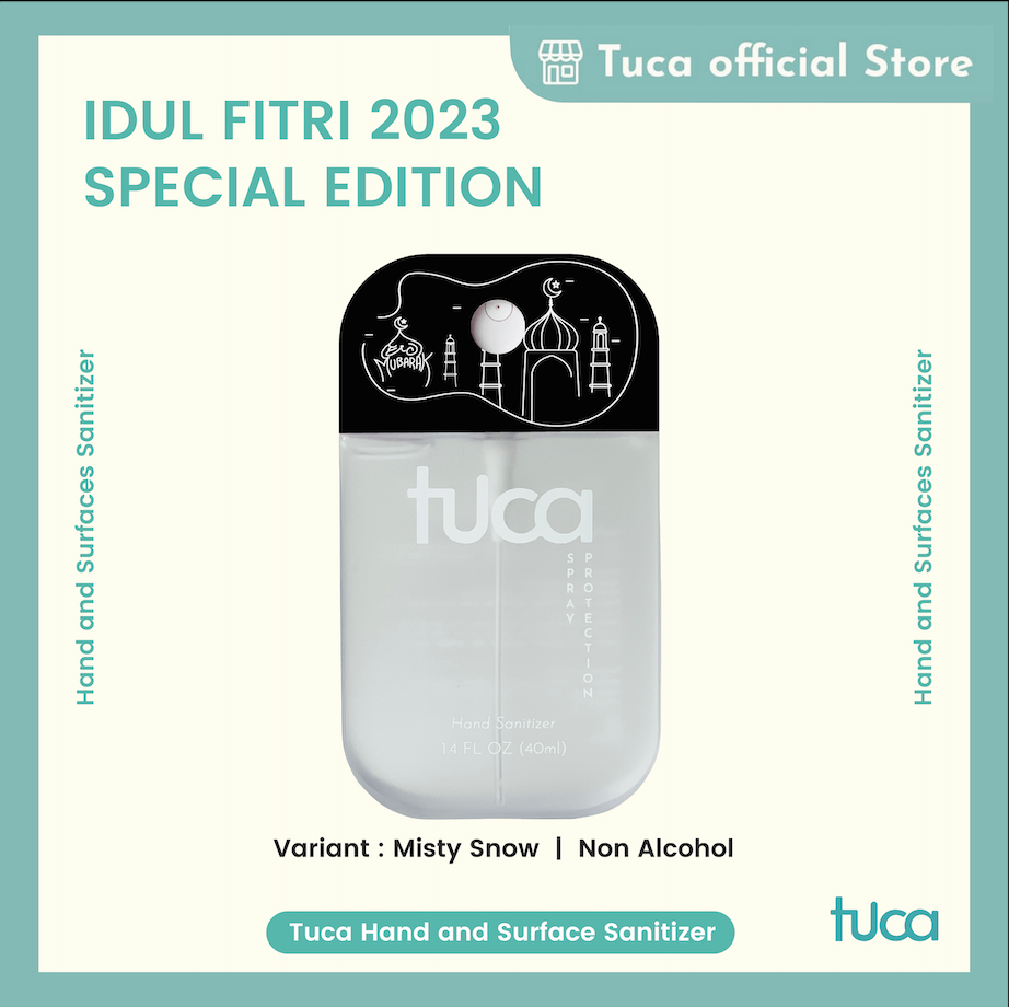 Tuca Idul Fitri Special Design Hampers - Hand Sanitizer & Surface Sanitizer Gift