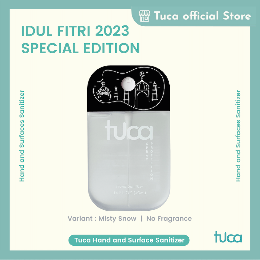 Tuca Idul Fitri Special Design Hampers - Hand Sanitizer & Surface Sanitizer Gift