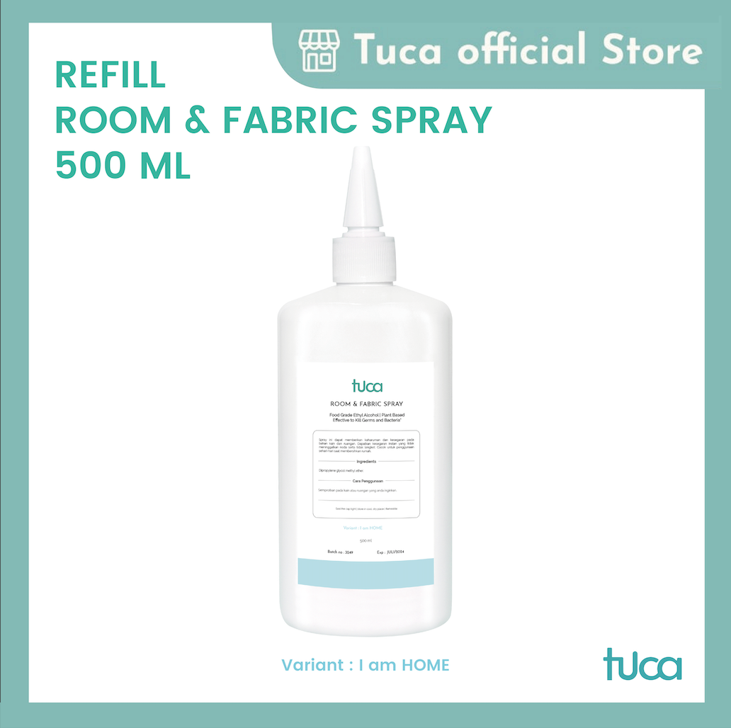 Cairan Refill Pengharum Ruangan Room Spray & Fabric Spray Antibacterial Tuca
