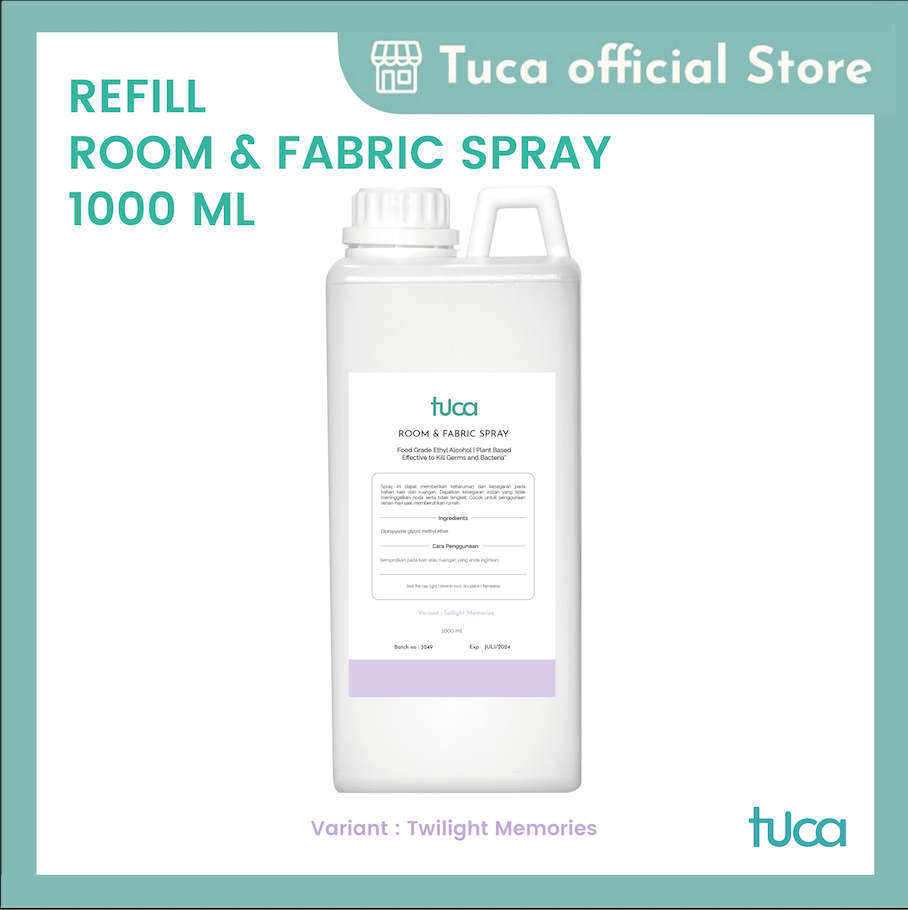 Cairan Refill Pengharum Ruangan Room Spray & Fabric Spray Antibacterial Tuca