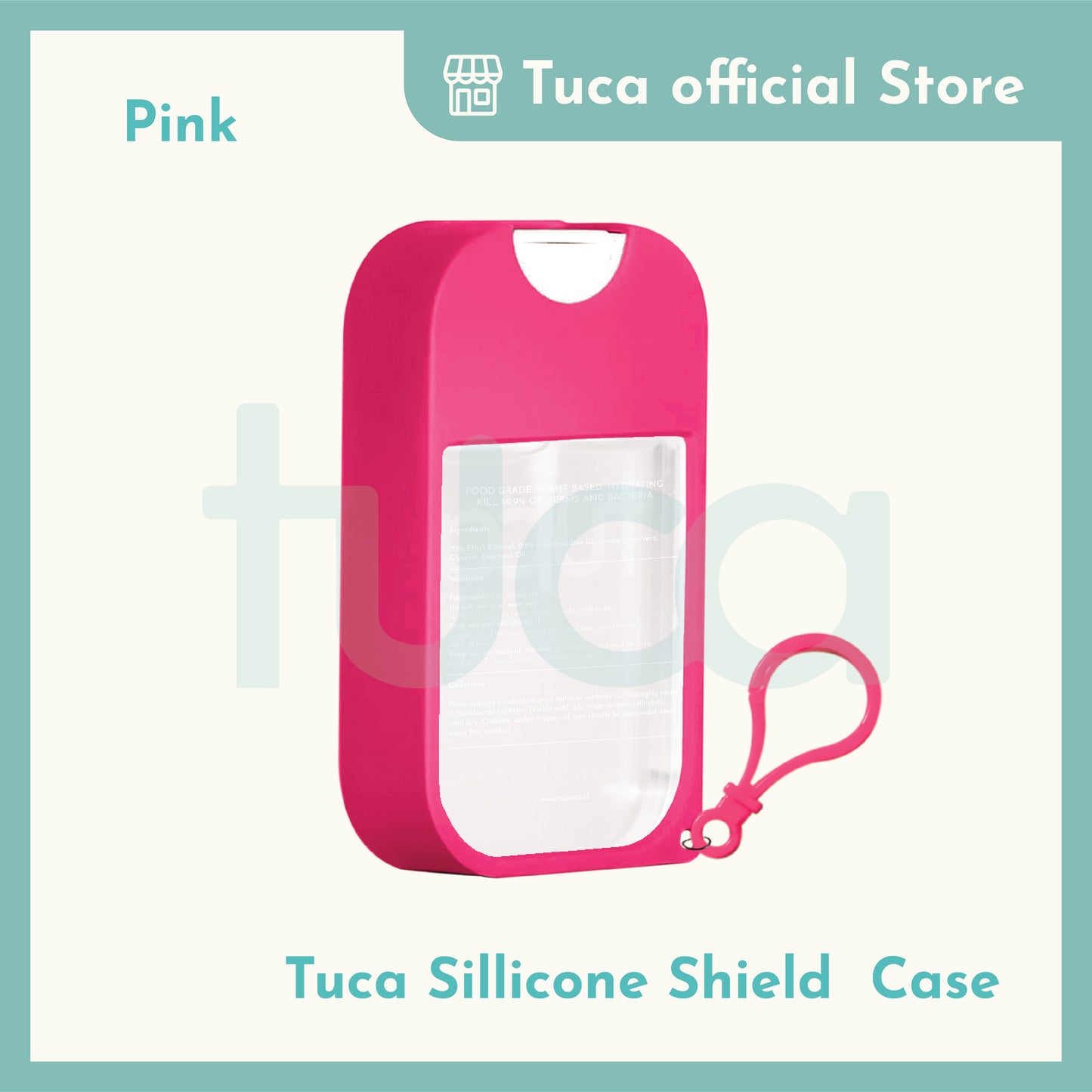 Tuca Shield Case Silicone for Tuca and Touchland Hand Sanitizer - READY STOCK