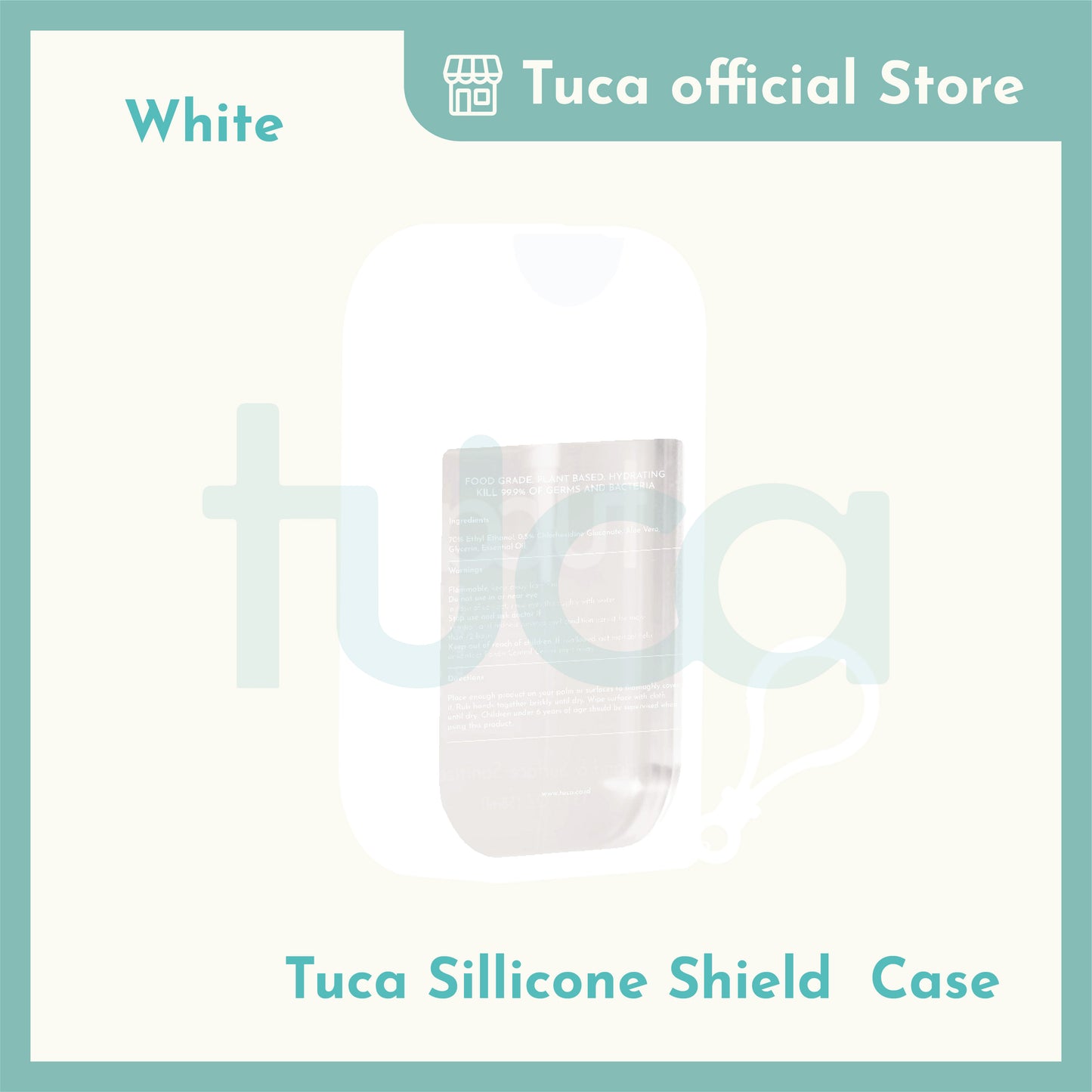 Tuca Shield Case Silicone for Tuca and Touchland Hand Sanitizer - READY STOCK