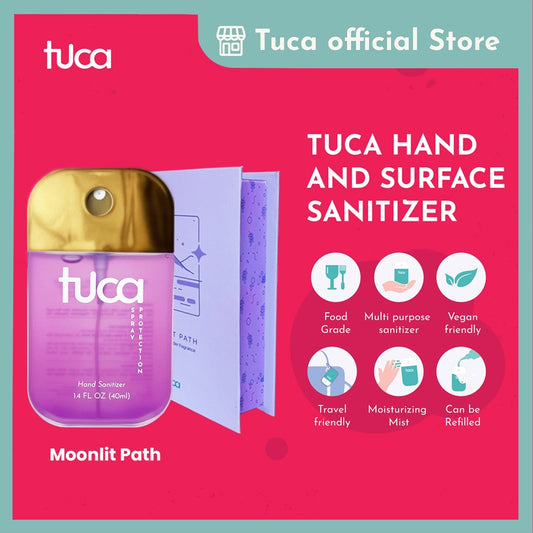 Tuca Hand Sanitizer and Surface Sanitizer - Moonlit Path - Food Grade Touchland Custom Sanitizer