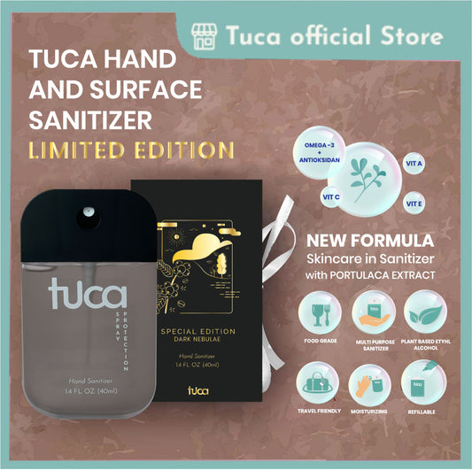 Tuca Limited Hand Sanitizer and Surface Sanitizer - Dark Nebulae - Food Grade Custom Sanitizer