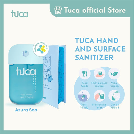 Tuca Hand Sanitizer and Surface Sanitizer - Azure Sea - Food Grade Custom Sanitizer