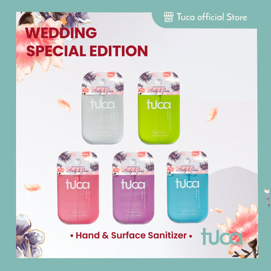 Souvenir Gift Wedding Custom Special Design Tuca Hand Sanitizer & Surface Sanitizer