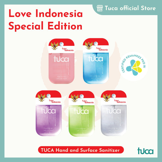 Tuca Love Indonesia Special Design - Hand Sanitizer & Surface Sanitizer Gift Custom Sanitizer