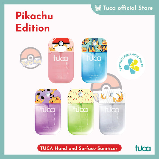 Tuca Pikachu Karakter Special Design - Hand Sanitizer & Surface Sanitizer Gift Custom Sanitizer