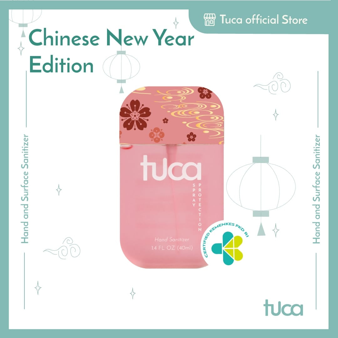 Tuca CNY Special Edition Hand Sanitizer & Surface Sanitizer Hampers - Food Grade Custom Spray