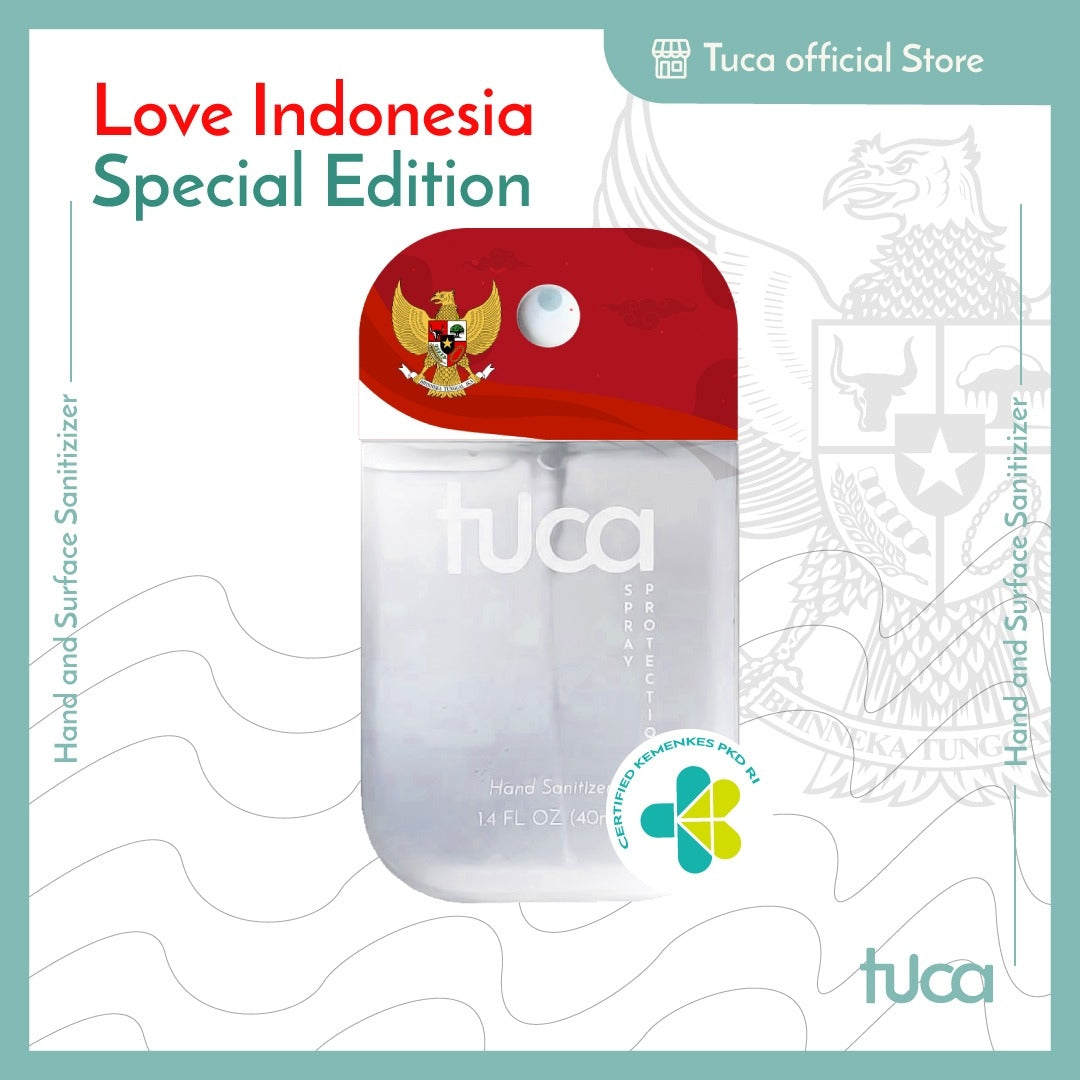Tuca Love Indonesia Special Design - Hand Sanitizer & Surface Sanitizer Gift Custom Sanitizer