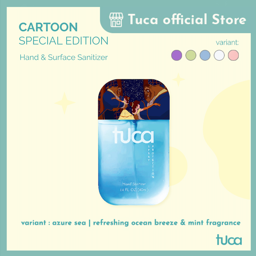 Tuca Hand Sanitizer Beauty Beast Kartun Karakter - Cartoon Special Design Food Grade Custom