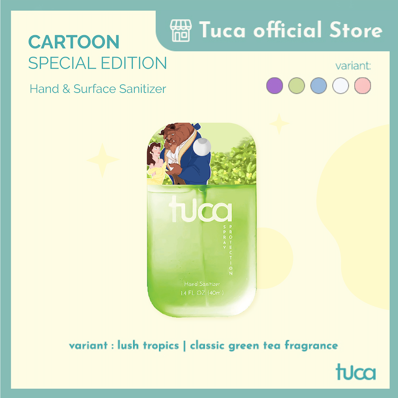 Tuca Hand Sanitizer Beauty Beast Kartun Karakter - Cartoon Special Design Food Grade Custom