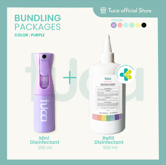 Tuca Disinfectant Bundling Package Food Grade - Disinfectant Plant Based