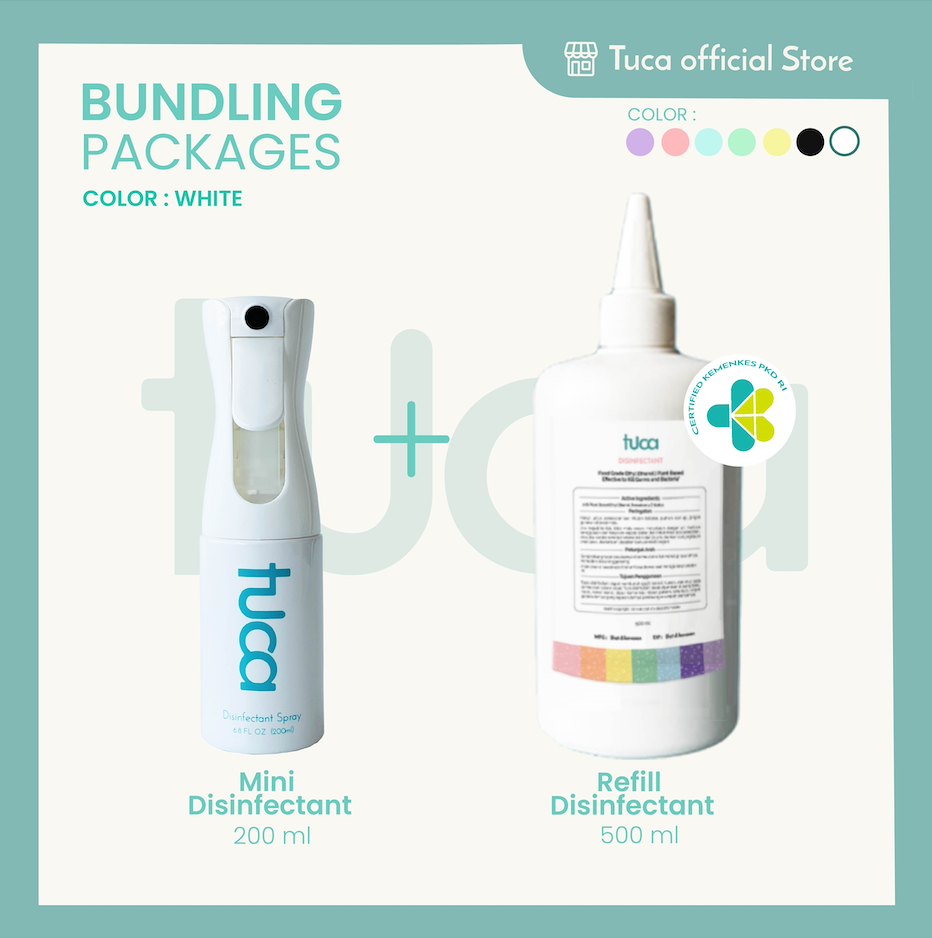Tuca Disinfectant Bundling Package Food Grade - Disinfectant Plant Based