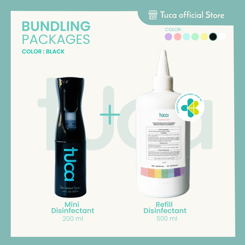 Tuca Disinfectant Bundling Package Food Grade - Disinfectant Plant Based