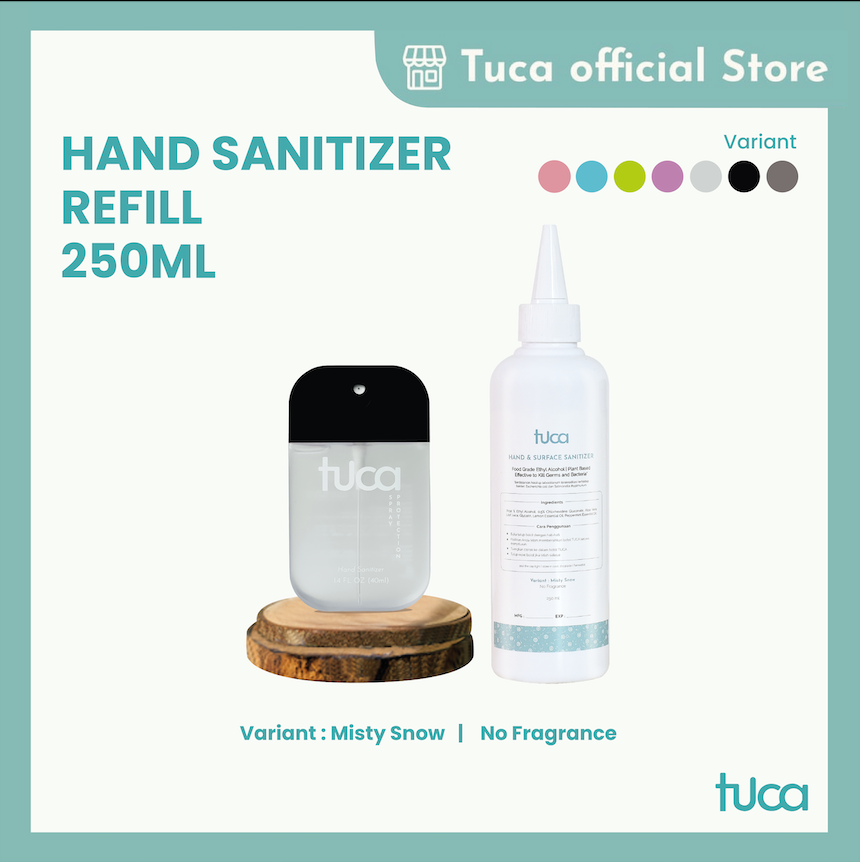 Tuca Cairan Refill Hand Sanitizer and Surface Sanitizer