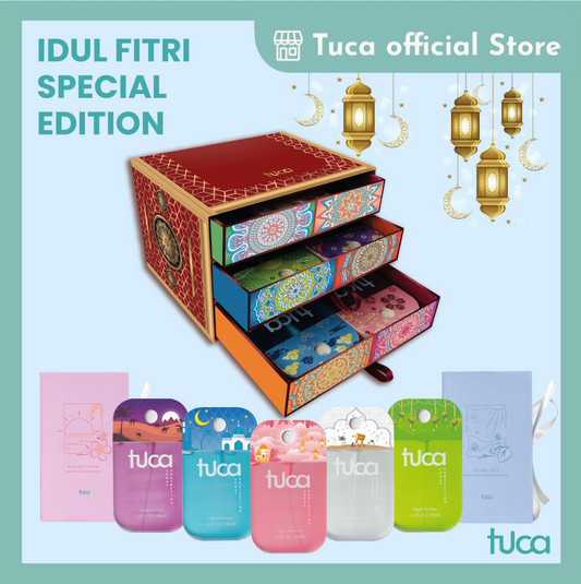 Tuca Idul Fitri Special Design  Hampers - Hand Sanitizer & Surface Sanitizer Gift