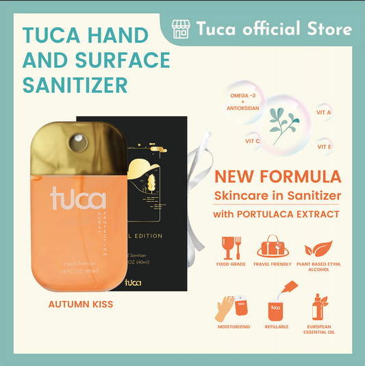 Tuca Limited Hand Sanitizer and Surface Sanitizer - Autumn Kiss - Food Grade Custom Sanitizer