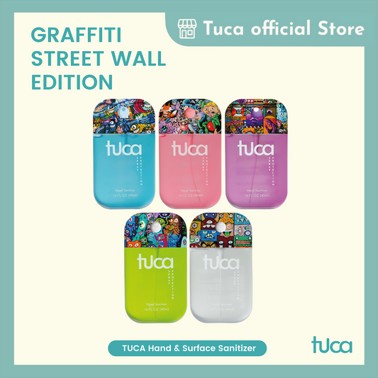Tuca Hand Sanitizer Graffiti Street Wall Special Edition - Food Grade Custom