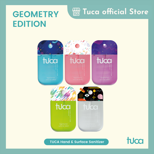 Tuca Hand Sanitizer Geometry Special Edition - Food Grade Custom