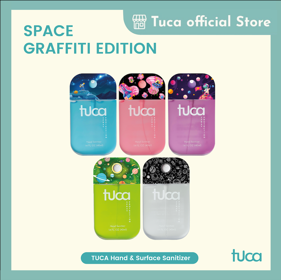Tuca Hand Sanitizer Graffiti Street Wall Special Edition - Food Grade Custom