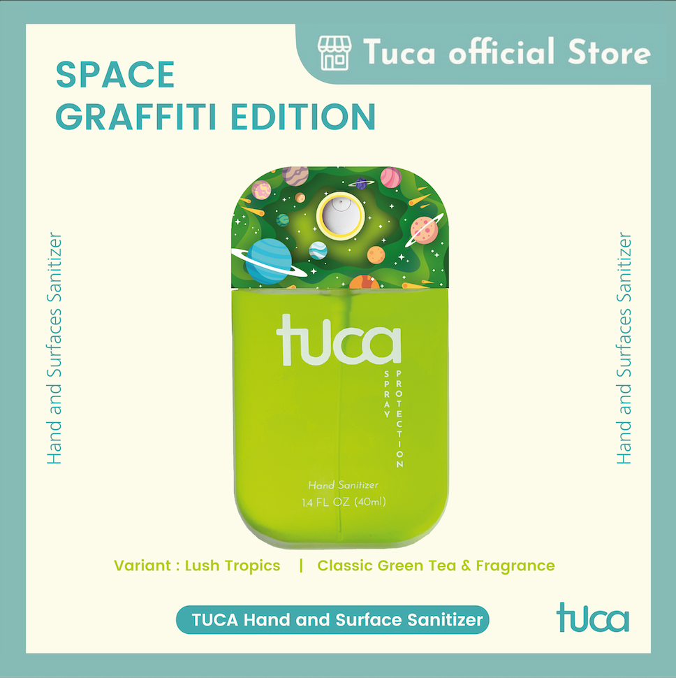 Tuca Hand Sanitizer Graffiti Street Wall Special Edition - Food Grade Custom