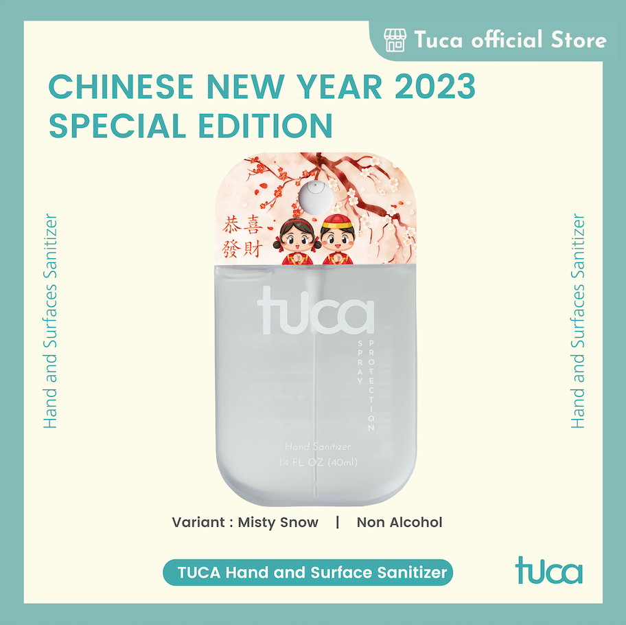 Tuca CNY Special Edition Hand Sanitizer & Surface Sanitizer Hampers - Food Grade Custom Spray