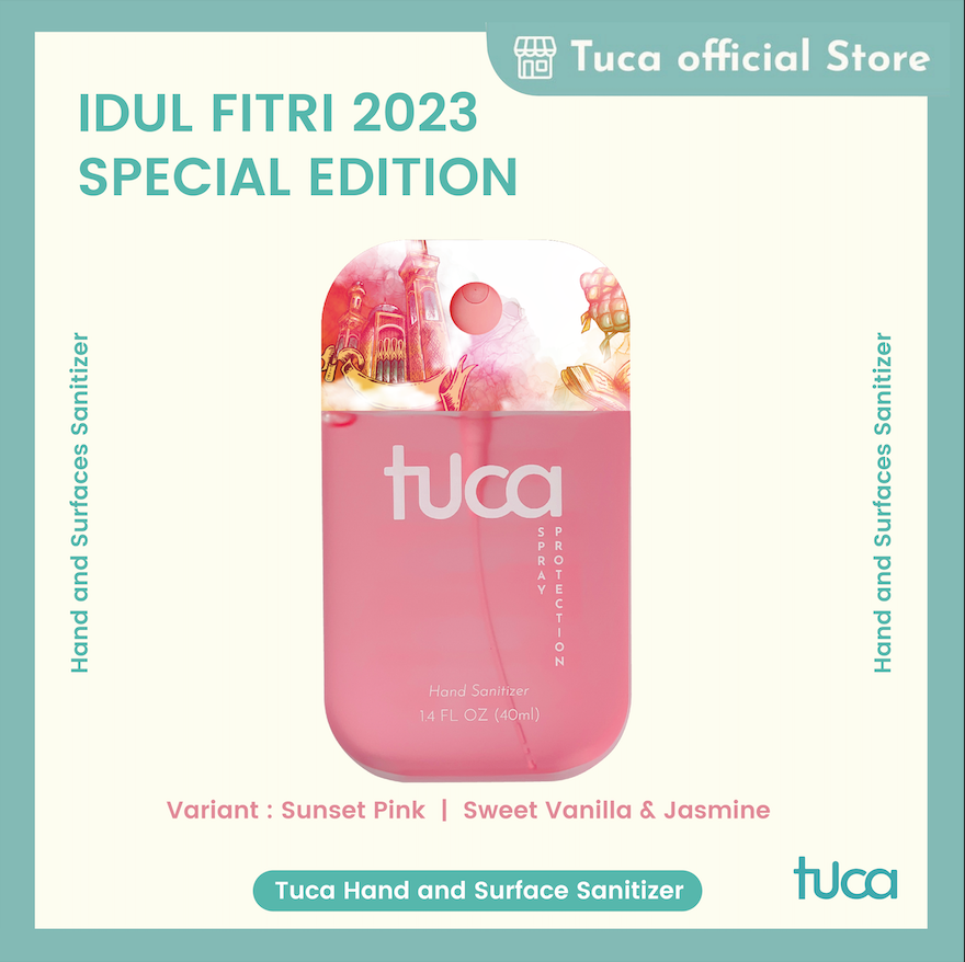 Tuca Idul Fitri Special Design  Hampers - Hand Sanitizer & Surface Sanitizer Gift