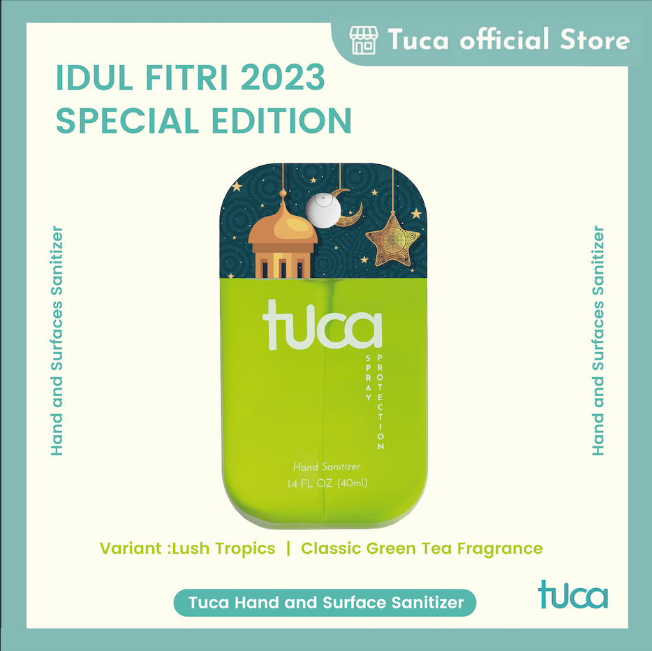 Tuca Idul Fitri Special Design  Hampers - Hand Sanitizer & Surface Sanitizer Gift